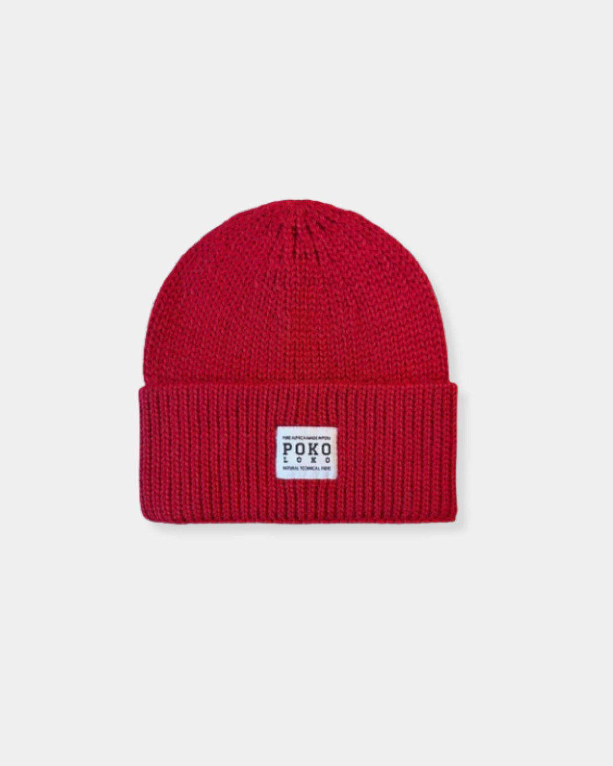 FISHERMAN ALPACA HAT - CHILI
