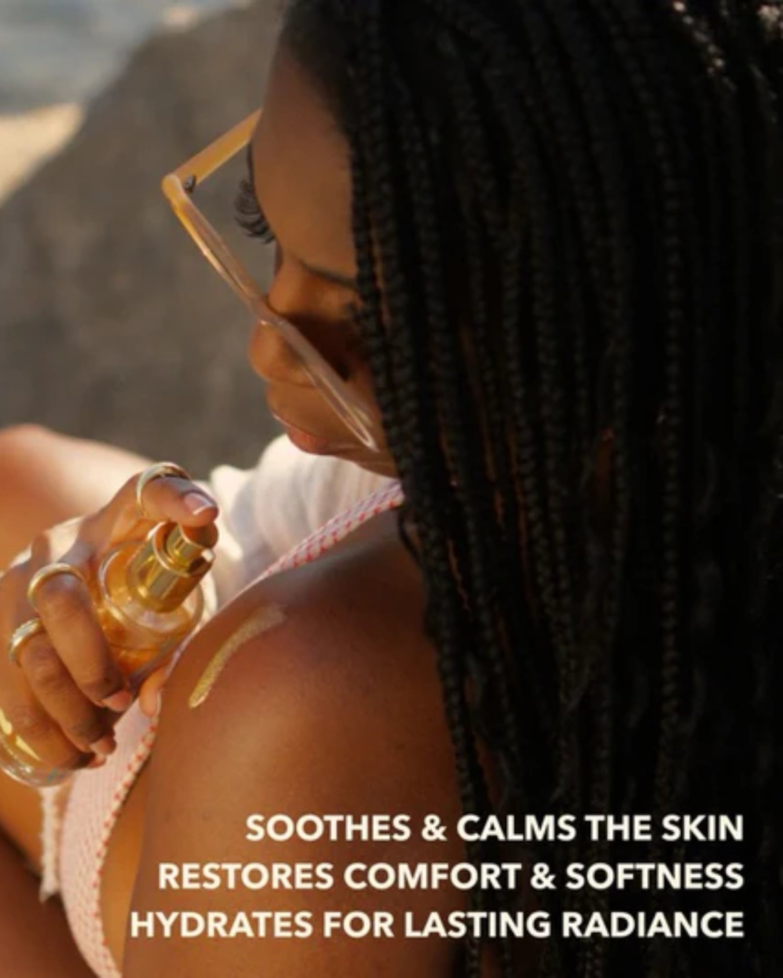 GILDED SANDS BARRIER-ENHANCING SHIMMERING BODY OIL