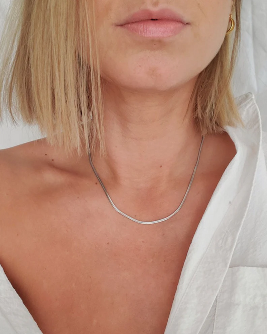 GRACE 16" SILVER - NECKLACE