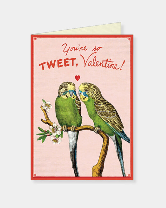 VALENTINE LOVE BIRDS - CARD