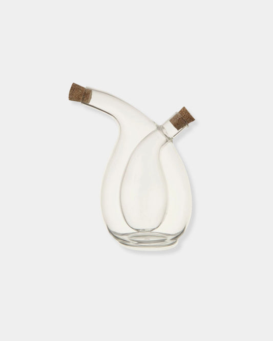 OIL & VINEGAR CRUET WITH CORK