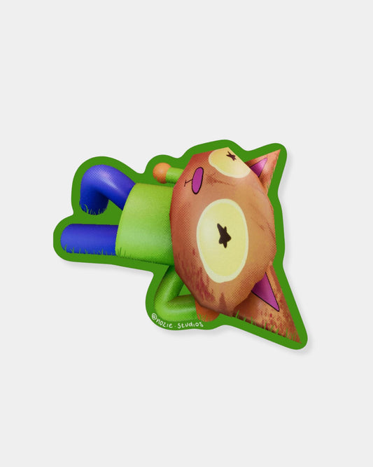 CAT GRASS - STICKER
