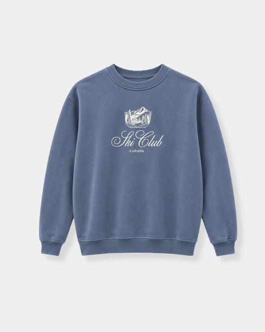 SKI CLUB SWEATSHIRT - UNISEX
