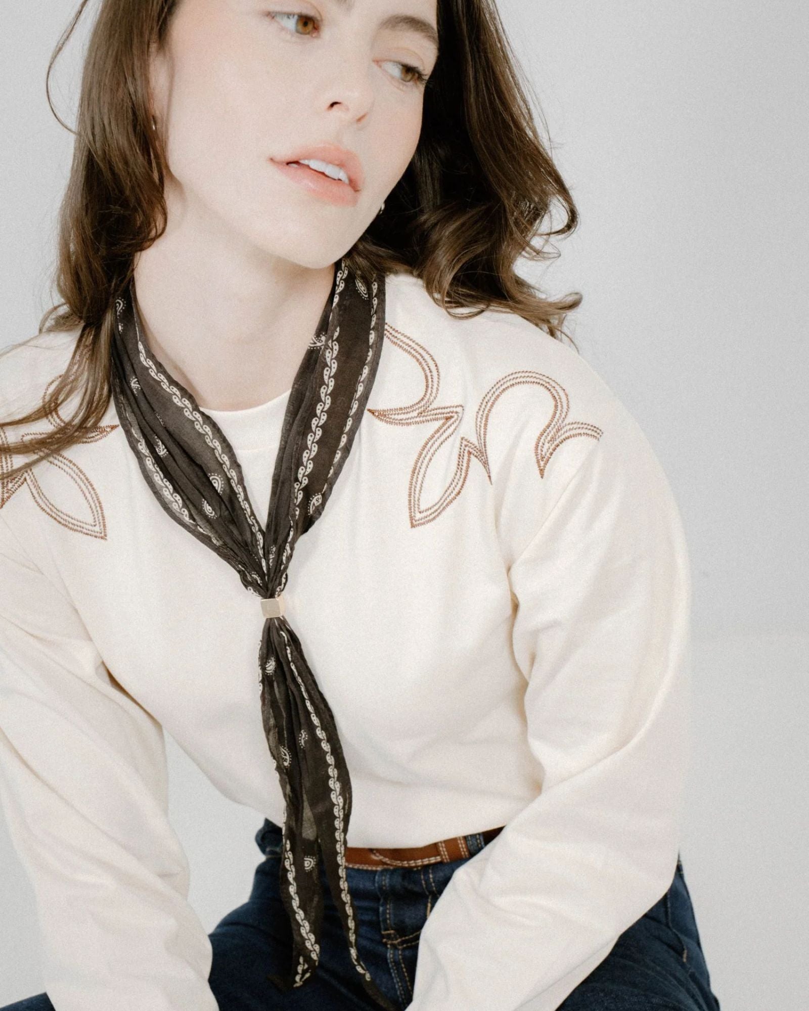LASSO TOP WHITE