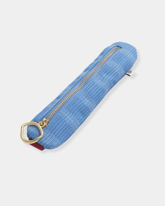ELASTICATED PEN POUCH - BLUE