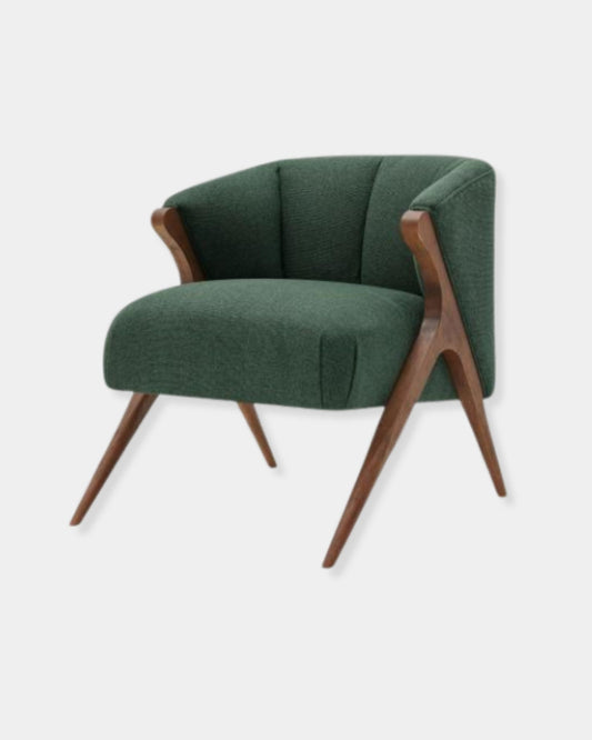 FLORENCE ACCENT CHAIR - HAVANA GREEN