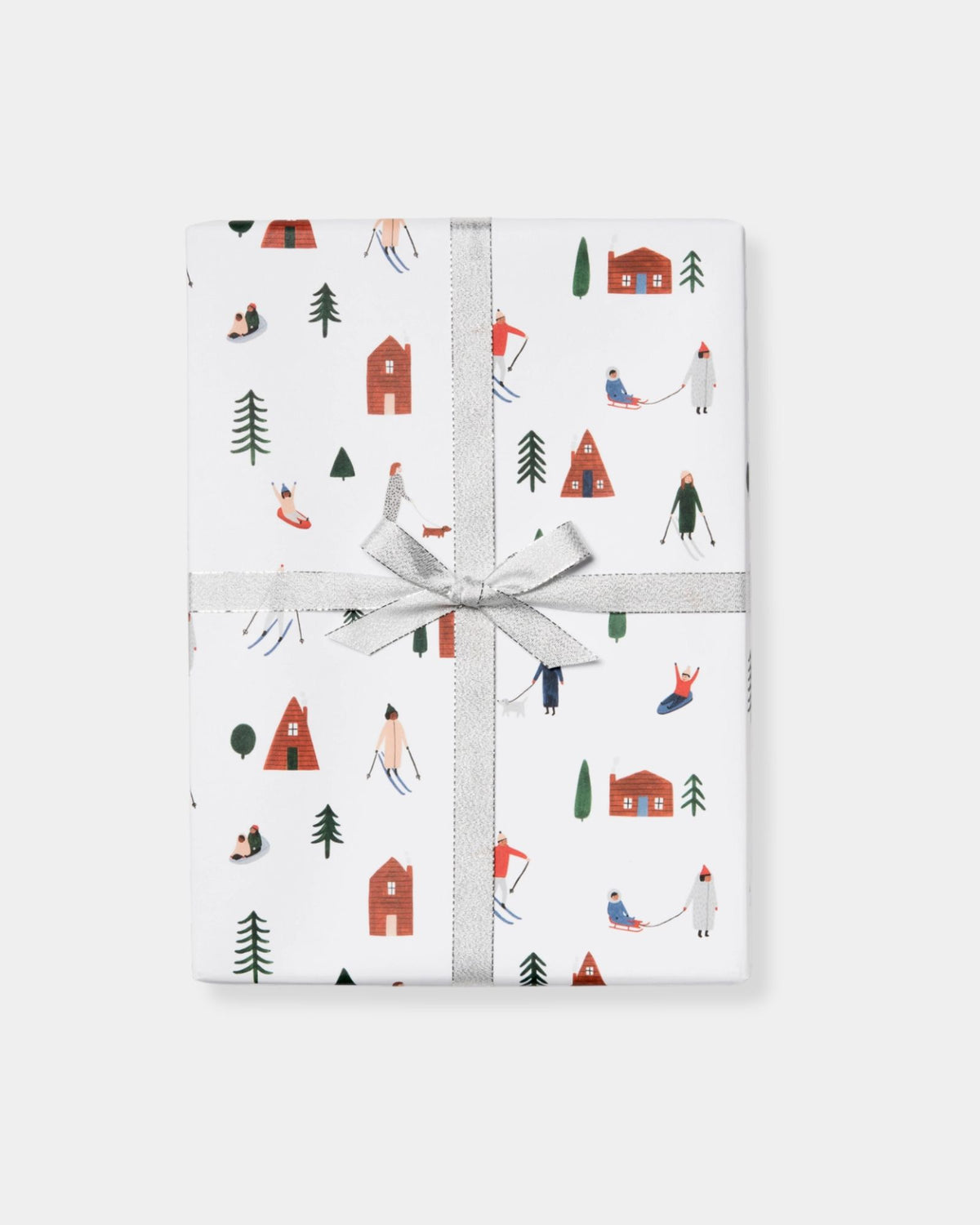 SNOW DAY HOLIDAY WRAPPING PAPER
