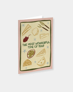 WONDERFUL TIME OF YEAR CHEESE - CARD