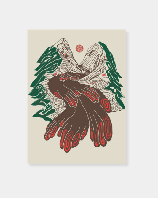 RIVER HANDS 12X16 - PRINT