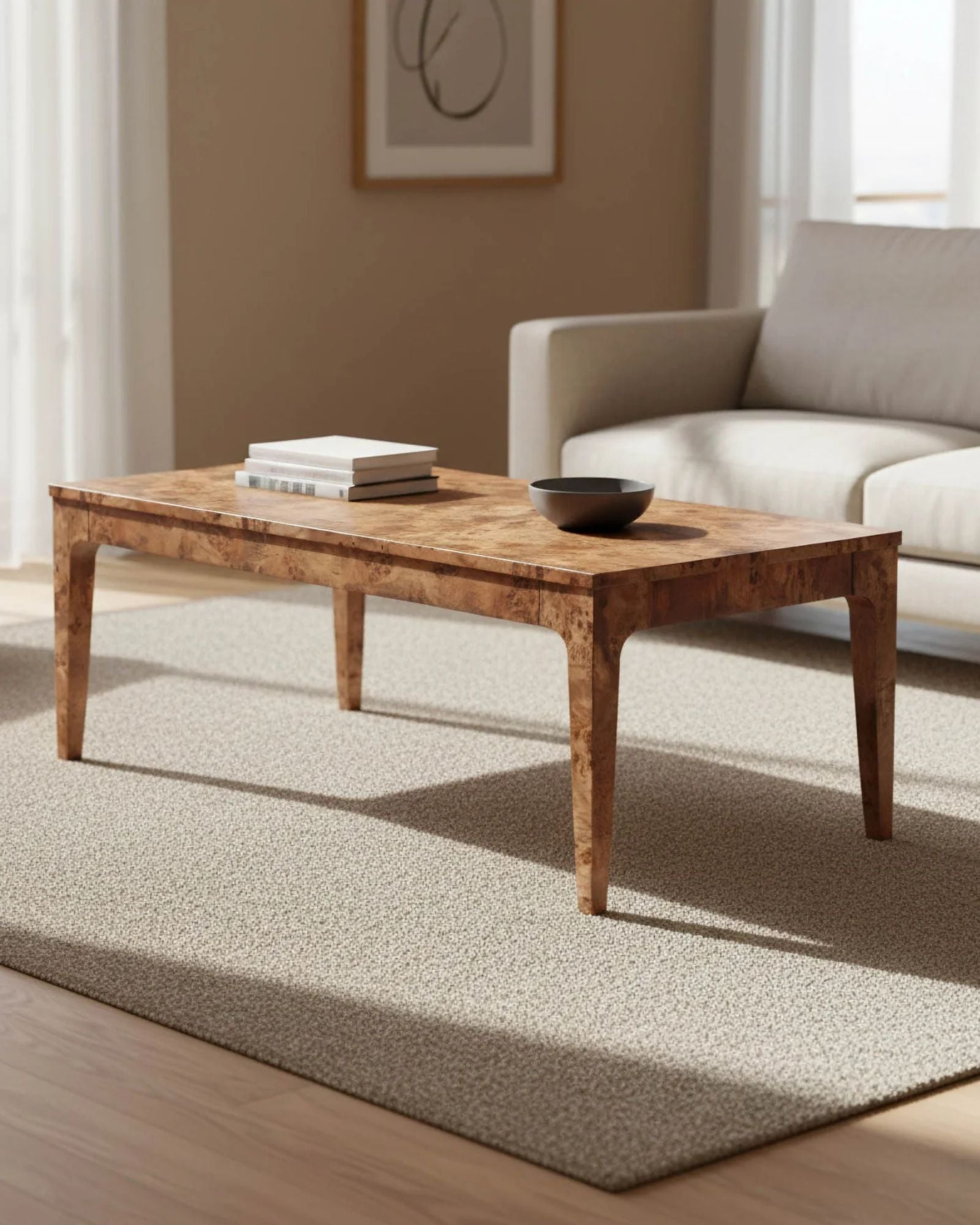 MAPPA COFFEE TABLE - DARK BURL