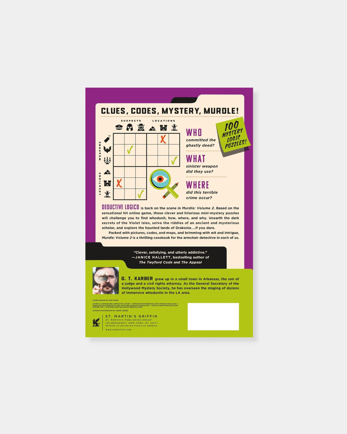 MURDLE: VOLUME 2 - BOOK