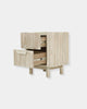 OASIS 2-DRAWER NIGHTSTAND