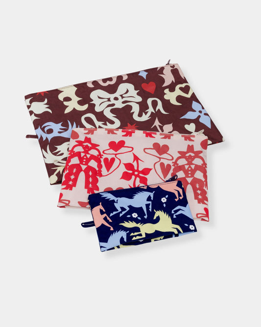 LARGE GO POUCH - WESTERN CUT-OUTS