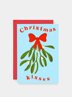 CHRISTMAS KISSES - CARD