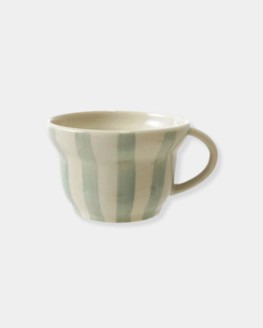 BLUE STRIPED MUG