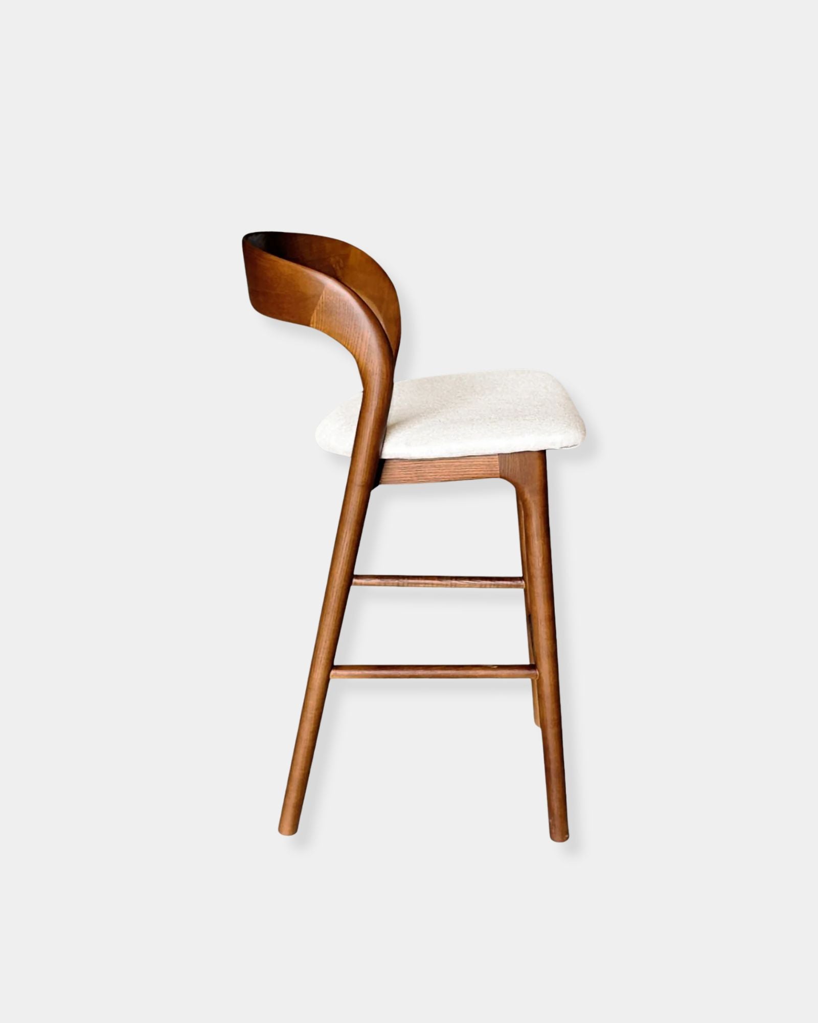 ROTONDO COUNTER STOOL - WALNUT