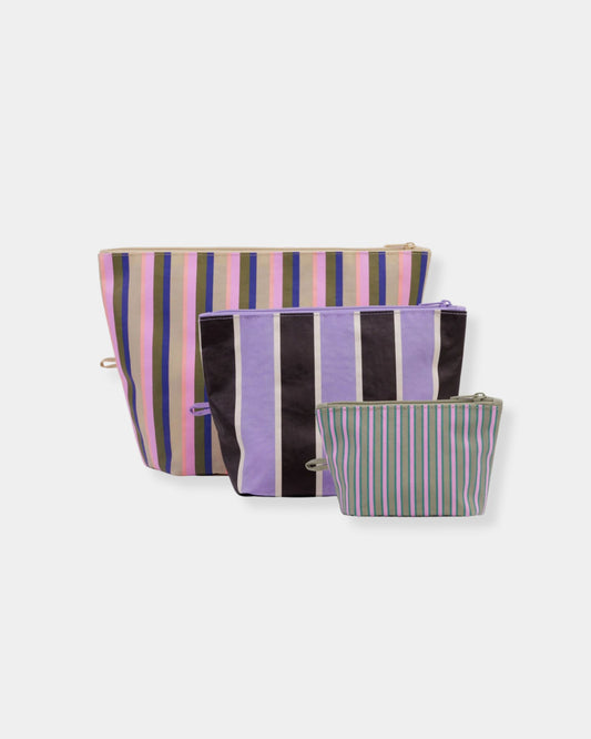 GO POUCH SET - CANDY SHOP STRIPES