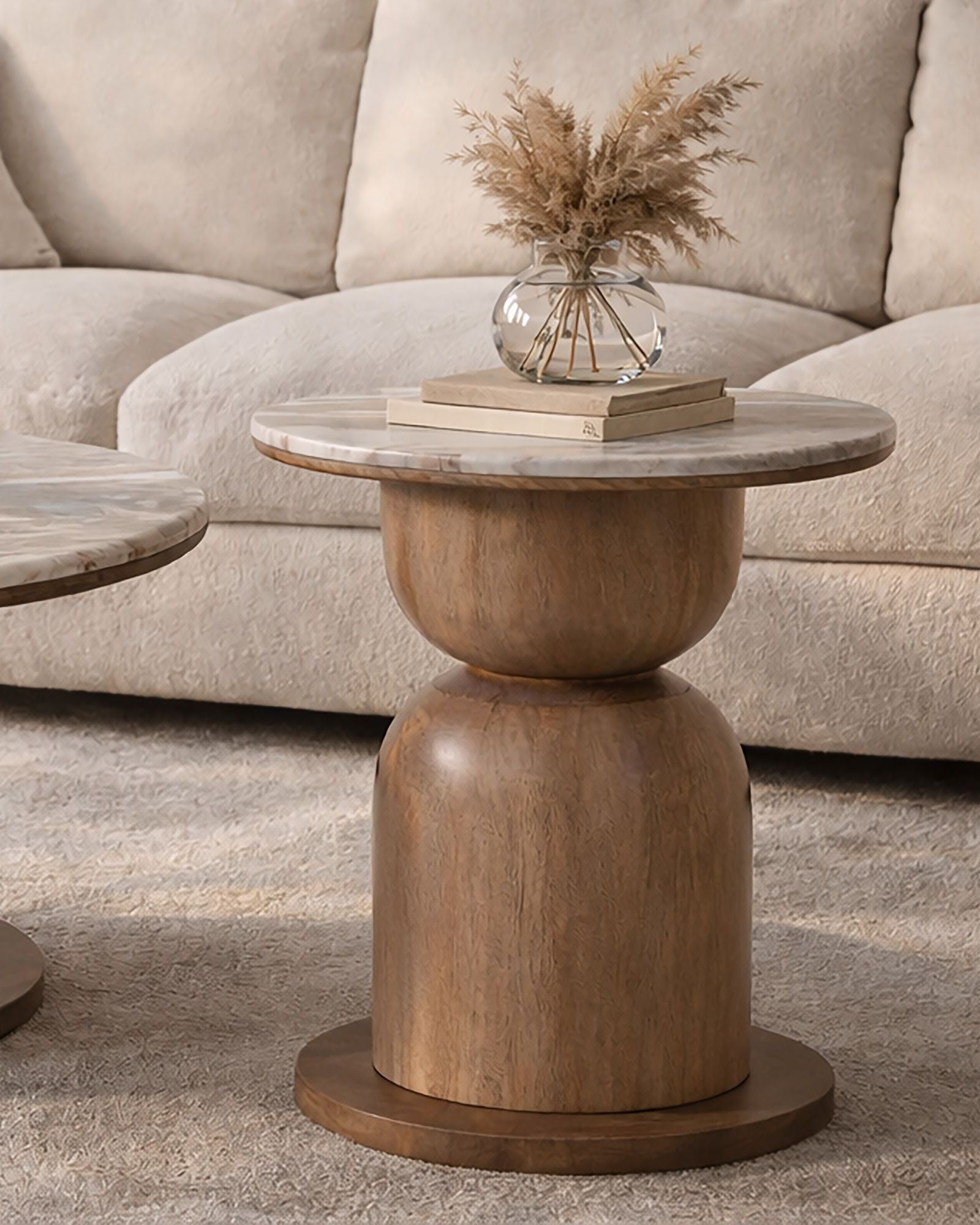 MARTINA ROUND ACCENT TABLE