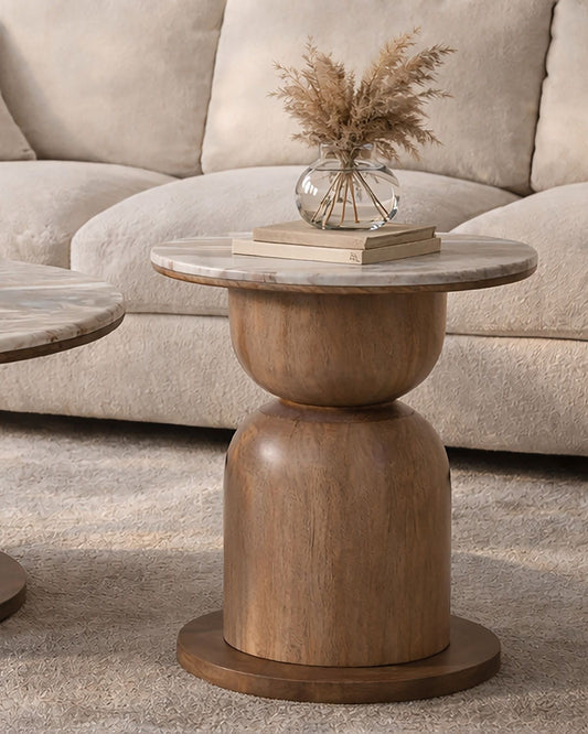 MARTINA ROUND ACCENT TABLE