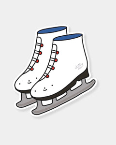ICE SKATES - STICKER