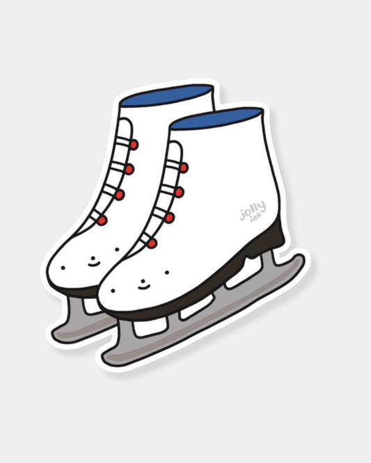 ICE SKATES - STICKER