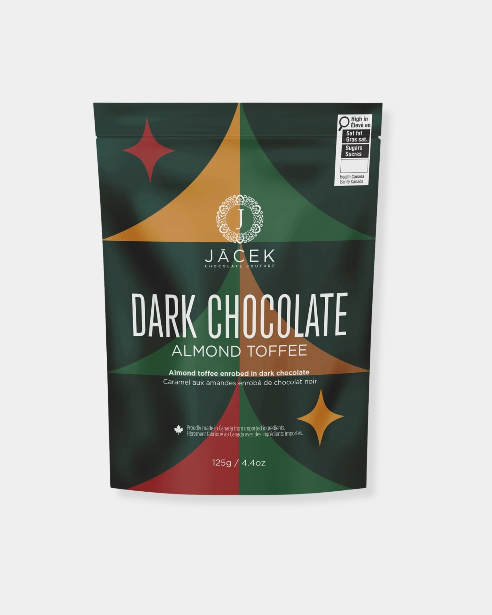 ALMOND TOFFEE IN DARK CHOCOLATE