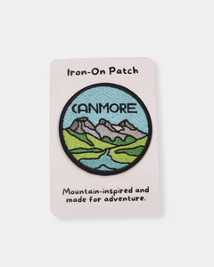 BLUE CANMORE - IRON ON PATCH