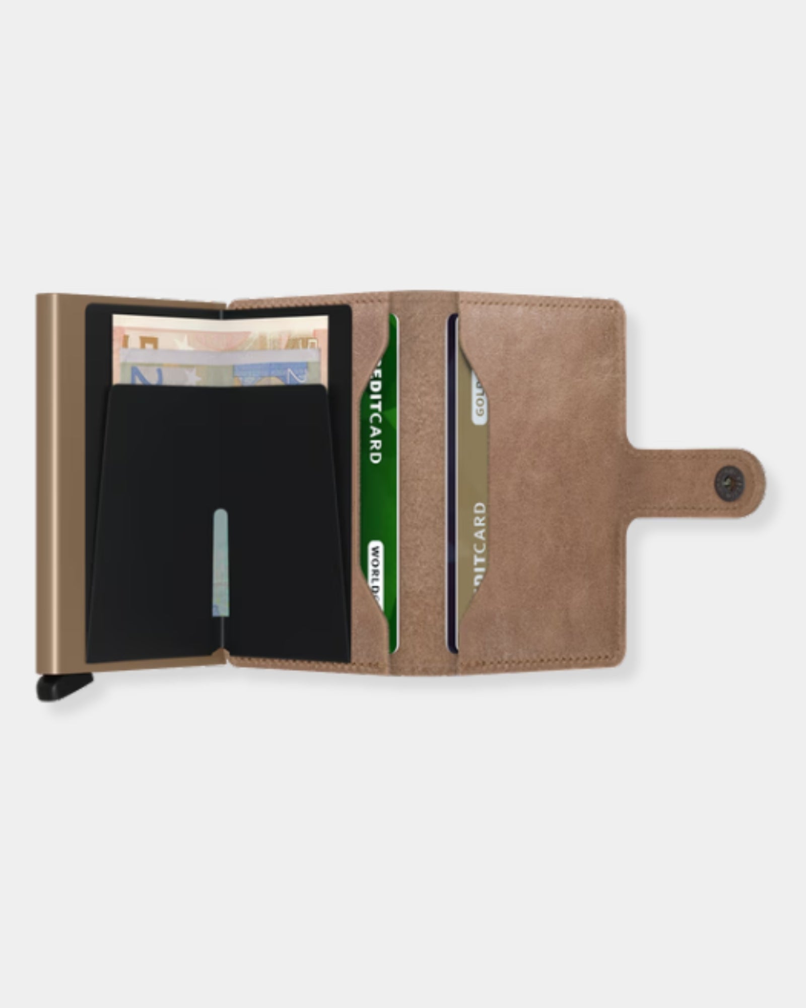 TAUPE - VINTAGE MINIWALLET