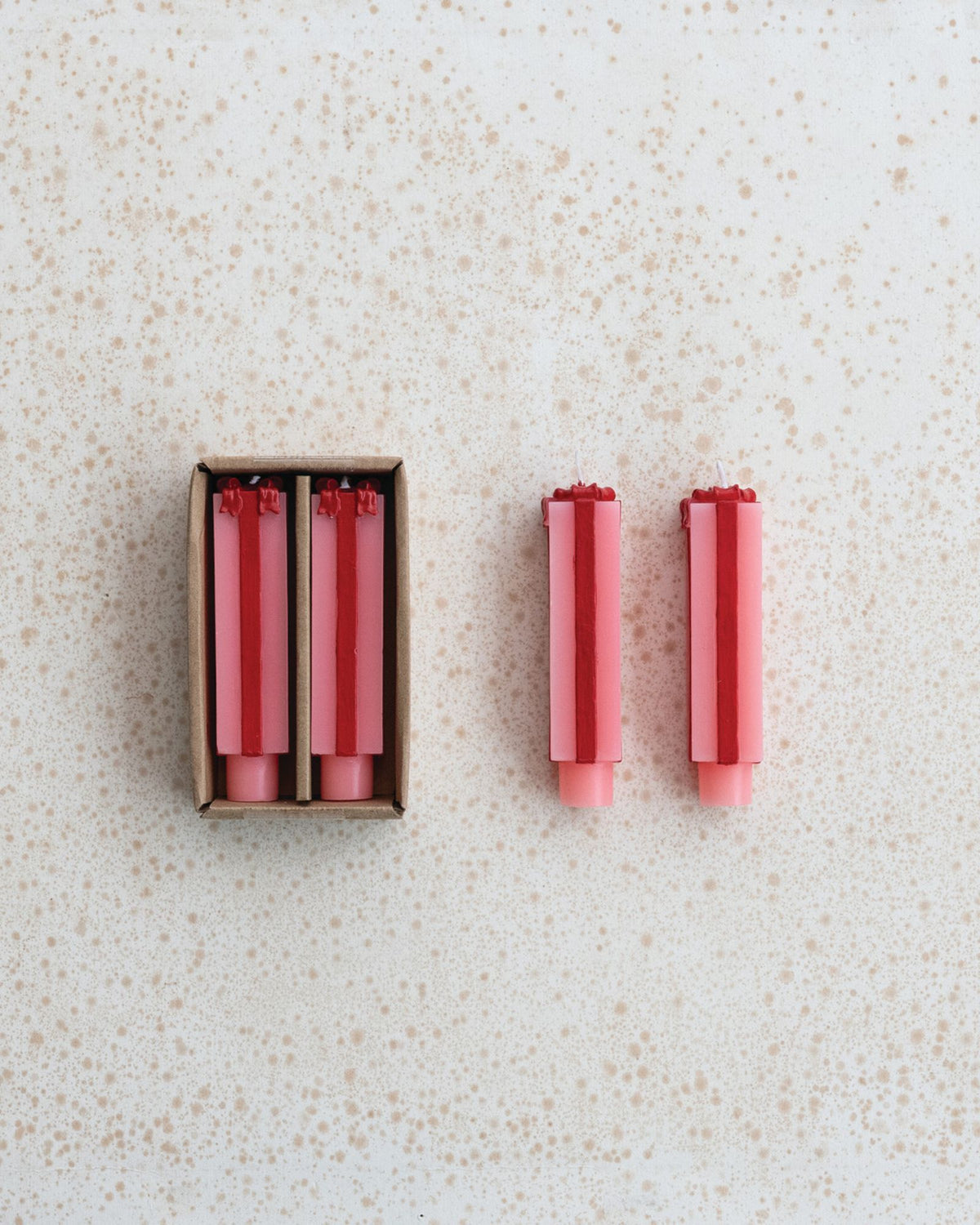 4" PRESENT TAPER CANDLES
