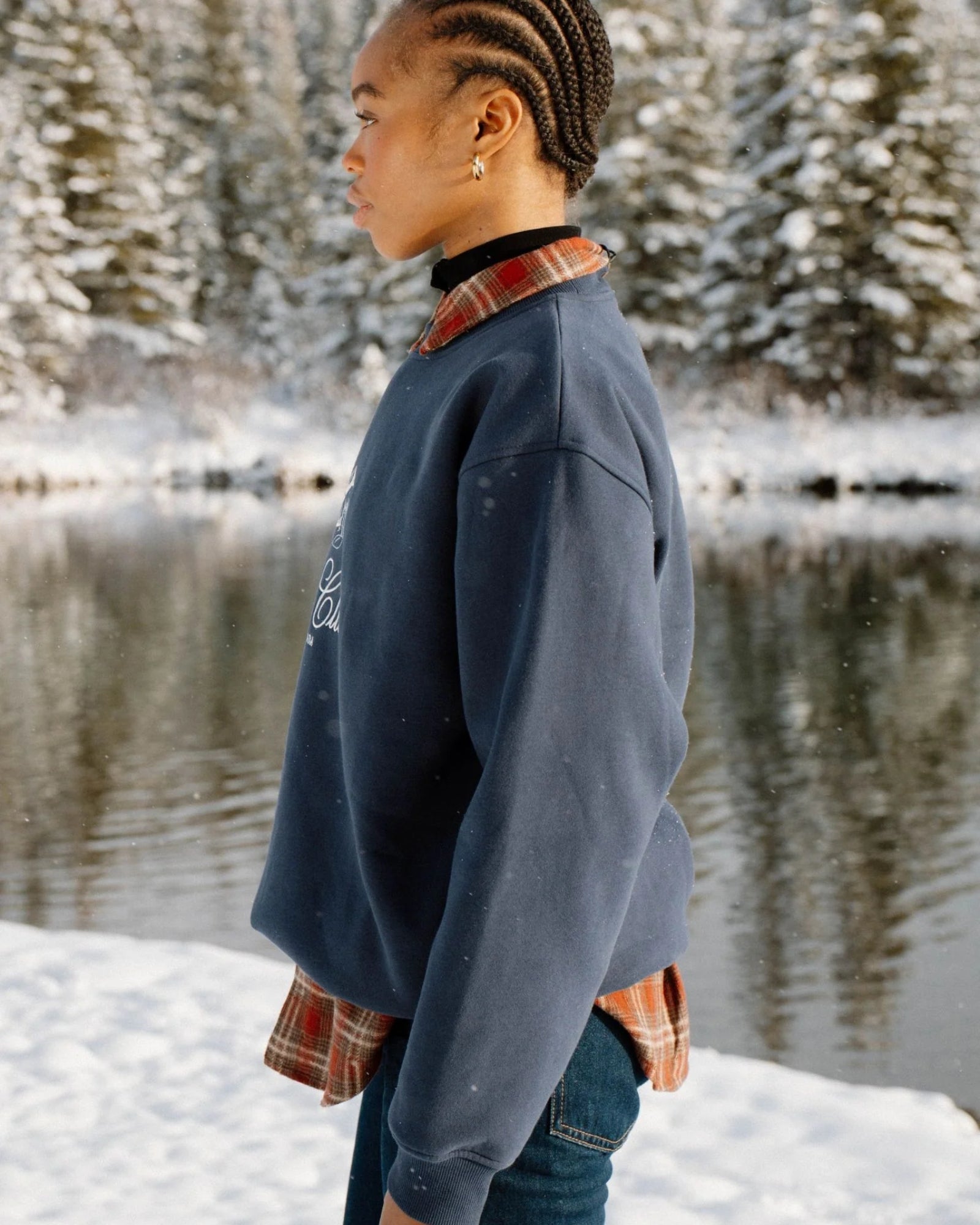 SKI CLUB SWEATSHIRT - UNISEX