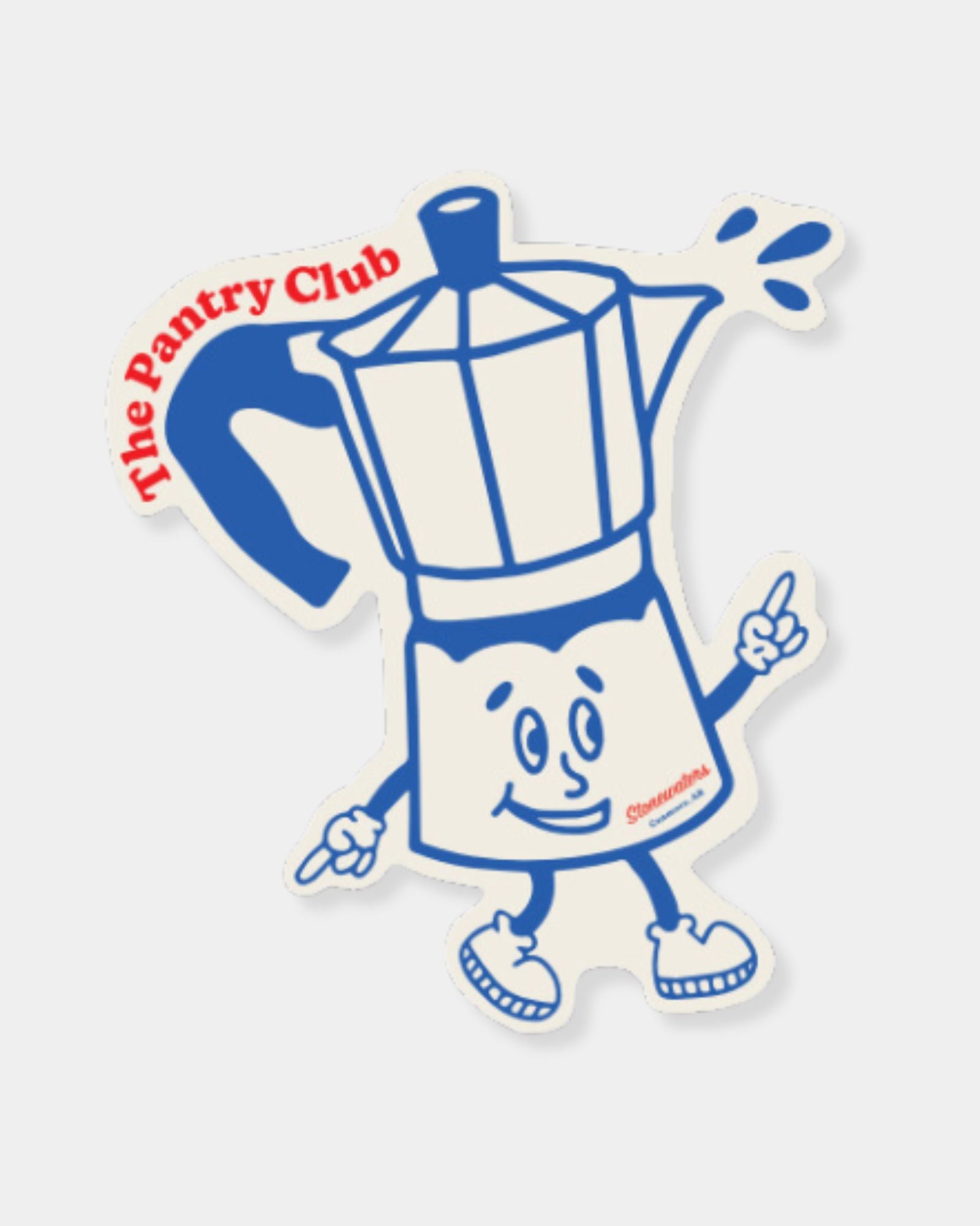 COFFEE POT PANTRY CLUB MAGNET