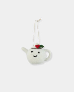 FELT TEA POT - ORNAMENT