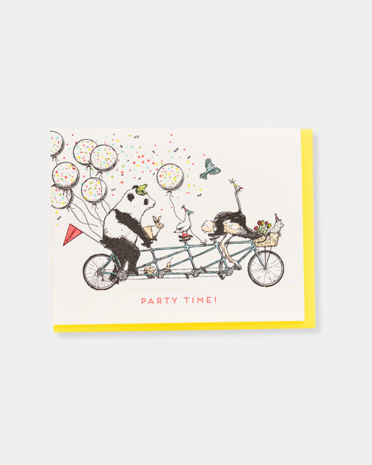 TANDEM BIKE PARTY - CARD