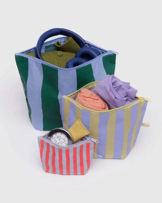 GO POUCH - PAINTED STRIPE - L