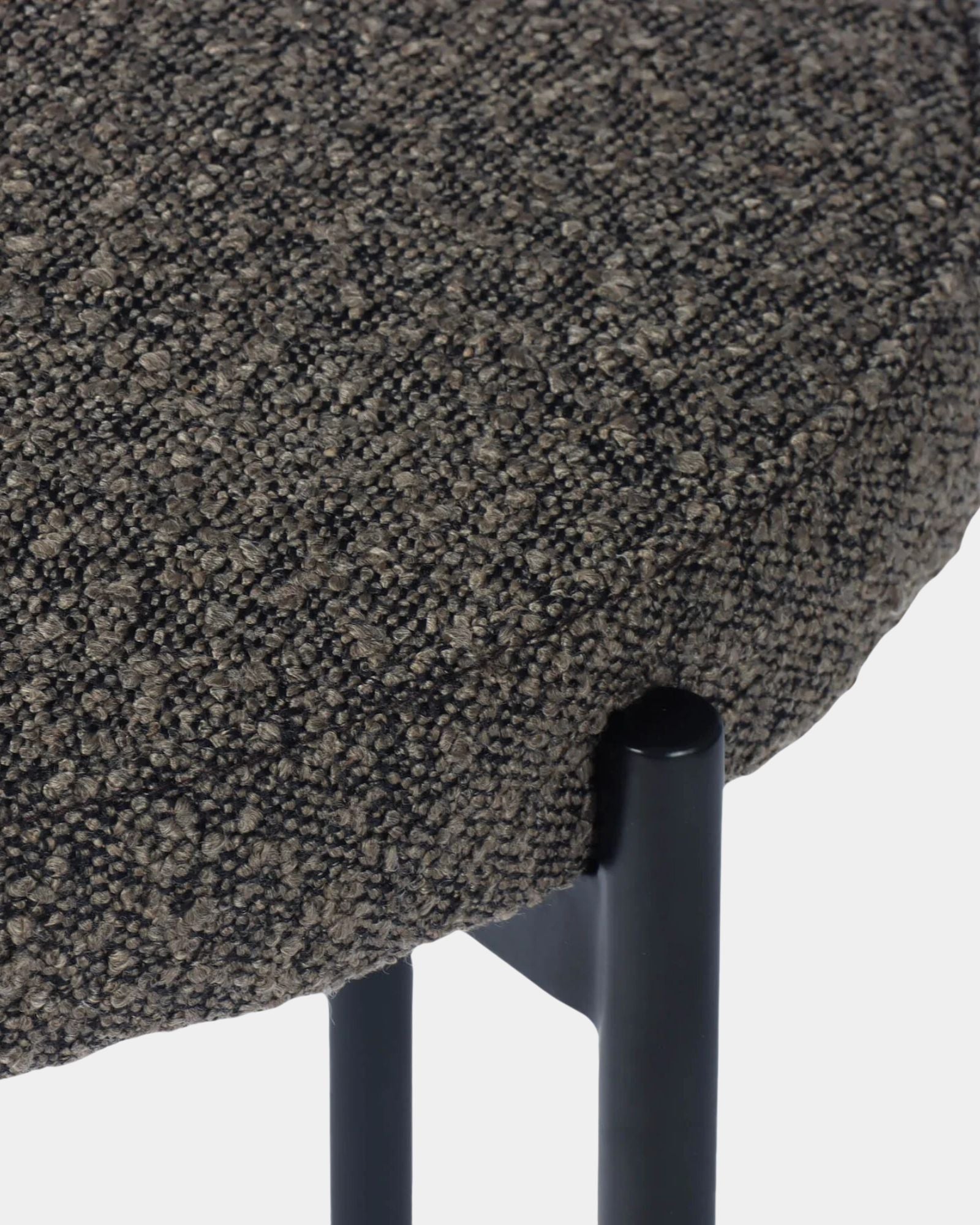CLEO CHAIR - BROWN BOUCLE