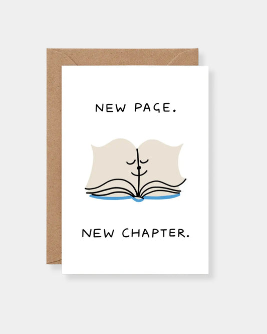 NEW PAGE NEW CHAPTER - CARD
