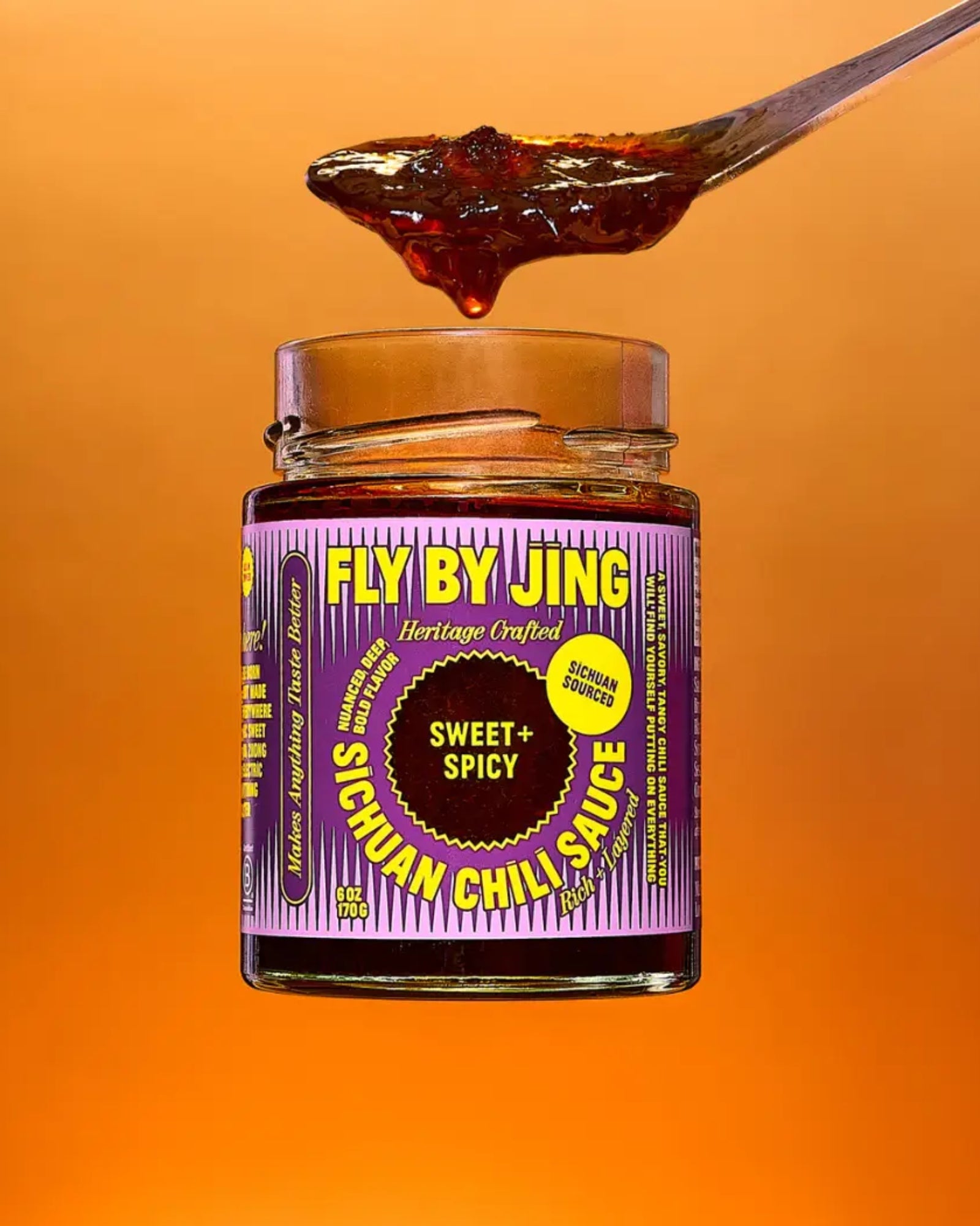 SWEET + SPICY SICHUAN CHILI SAUCE