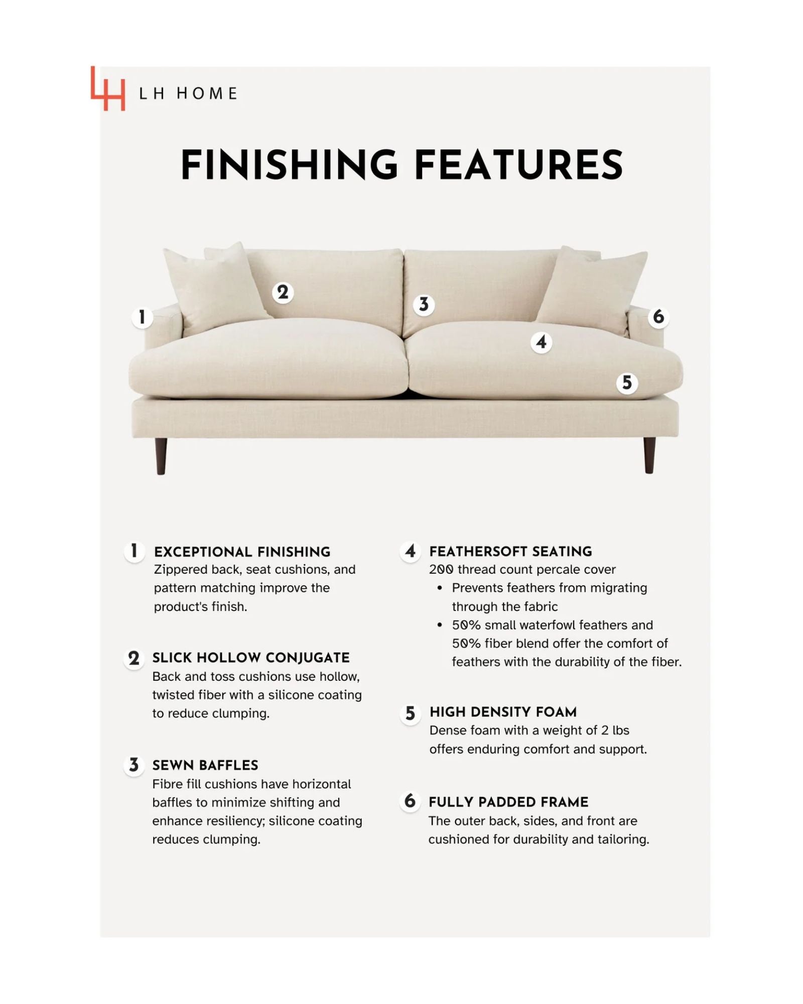 MARTHA SOFA-BED - BEACH ALABASTER