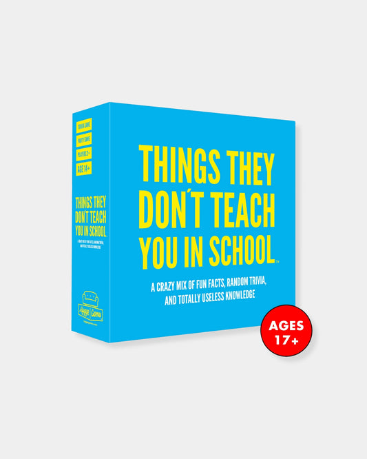 THINGS THEY DON'T TEACH YOU GAME