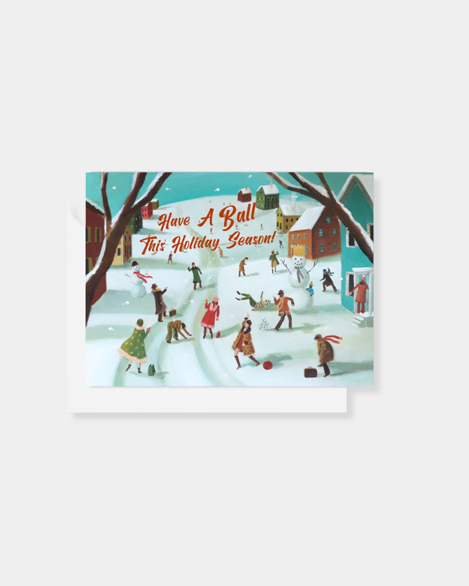 THE GREAT SNOWBALL FIGHT - CARD