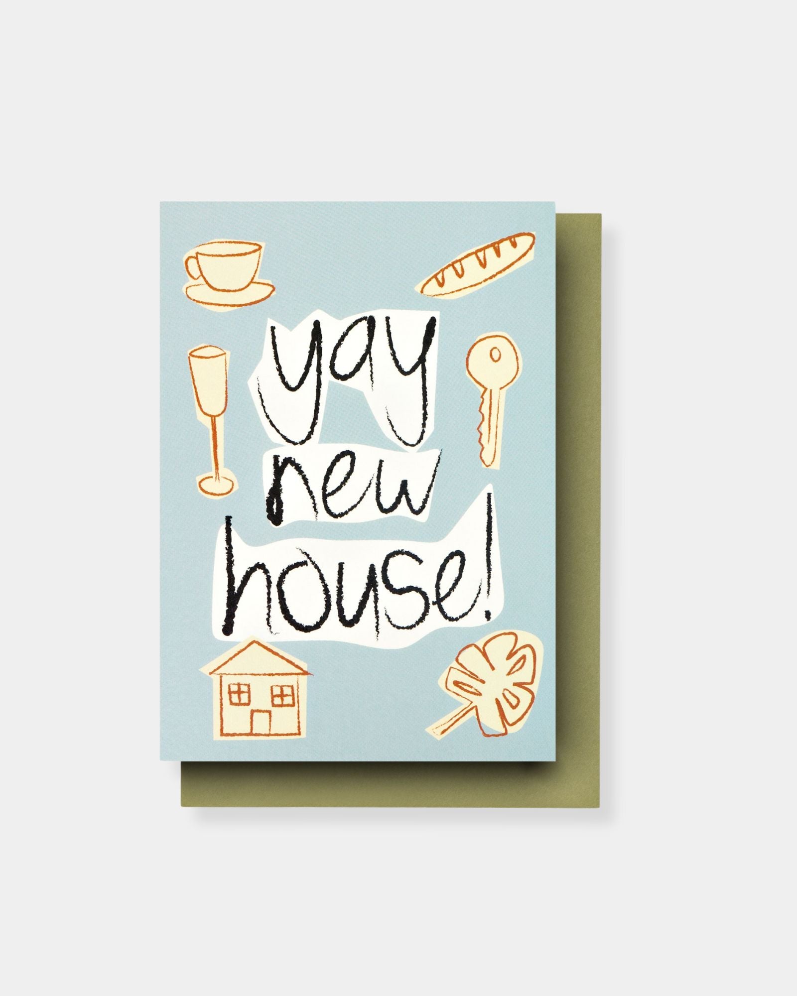 SKETCHY NEW HOUSE - CARD