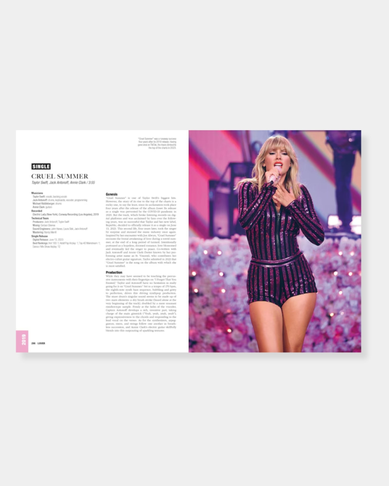 TAYLOR SWIFT ALL THE SONGS - BOOK