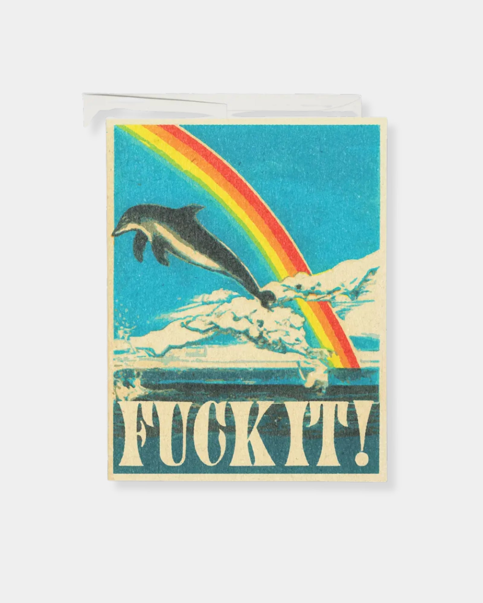 DOLPHIN ENCOURAGEMENT - CARD