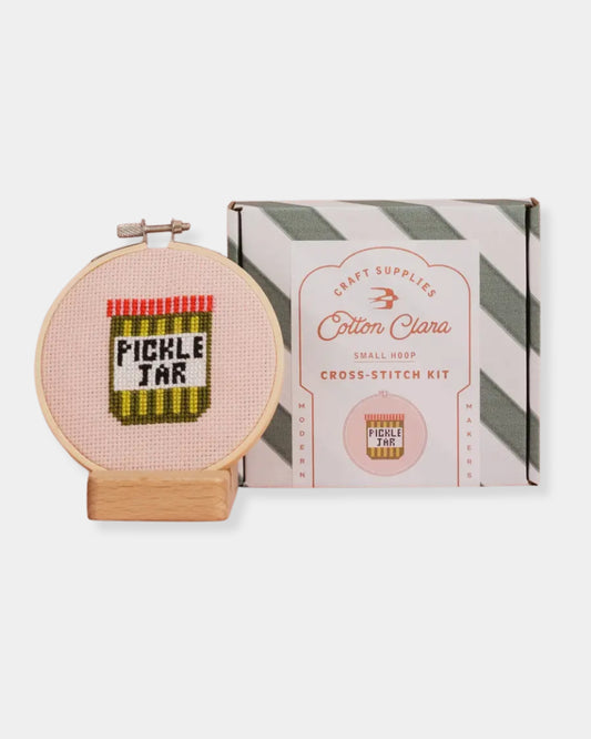 PICKLE JAR CROSS STICH KIT