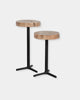 ORGANIC MARTINI ACCENT TABLES - SET OF 2