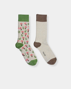 PIMA SOCK MUSHROOM MEADOW - SET 2