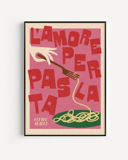 PASTA LOVE - PINK PRINT