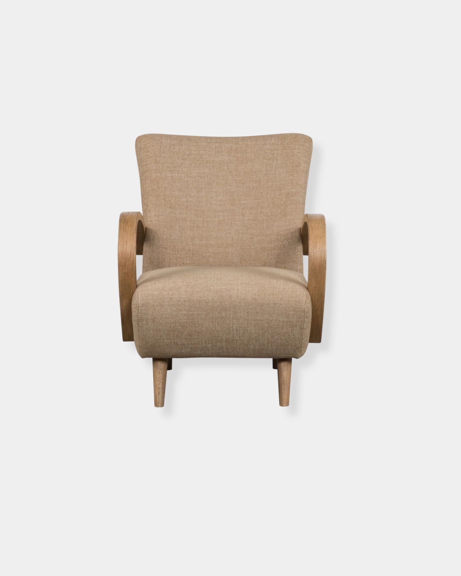 LOUIS CLUB CHAIR - TEXTURED HONEY