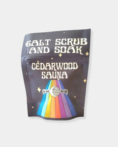 CEDARWOOD SAUNA - SALT SCRUB AND SOAK