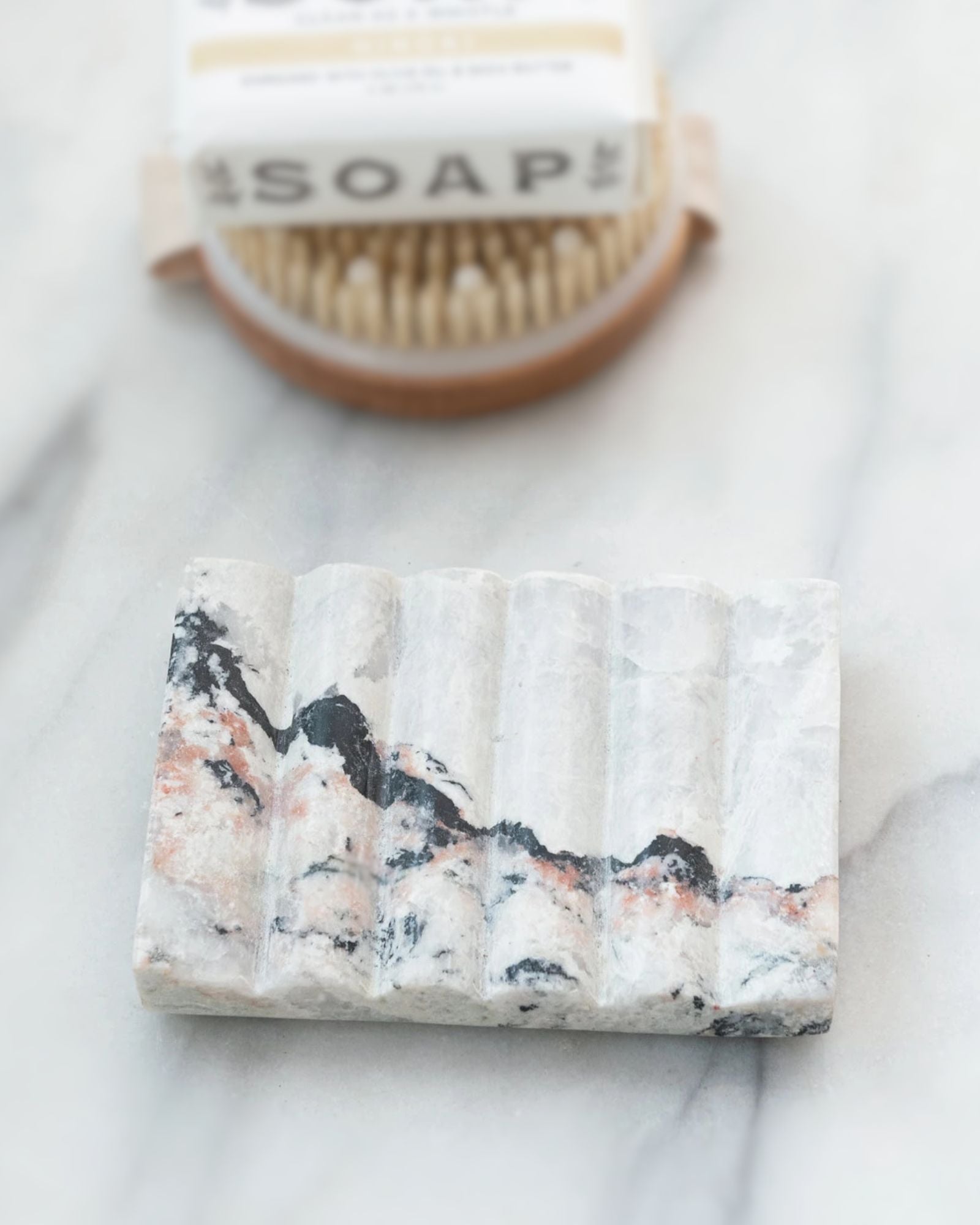 MARBLE SOAP DISH
